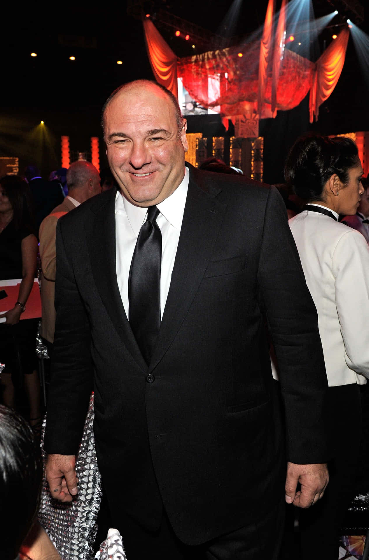 Jamesgandolfini Is An American Actor Best Known For His Role As Tony Soprano In The Television Series 