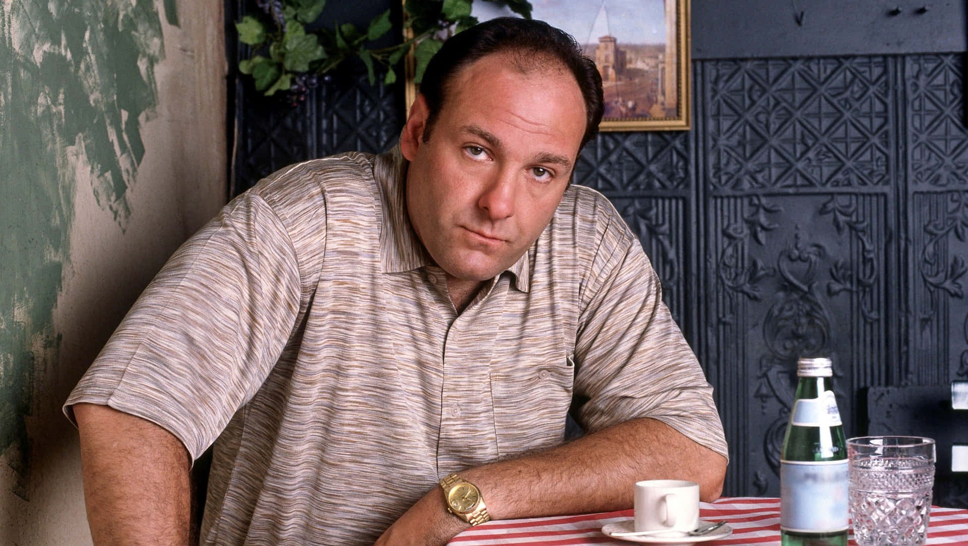 Jamesgandolfini Is An Actor Best Known For His Role As Tony Soprano In The Television Series 