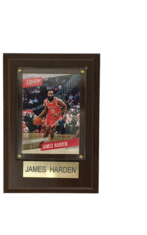 James Harden Houston Rockets Framed Photo PNG