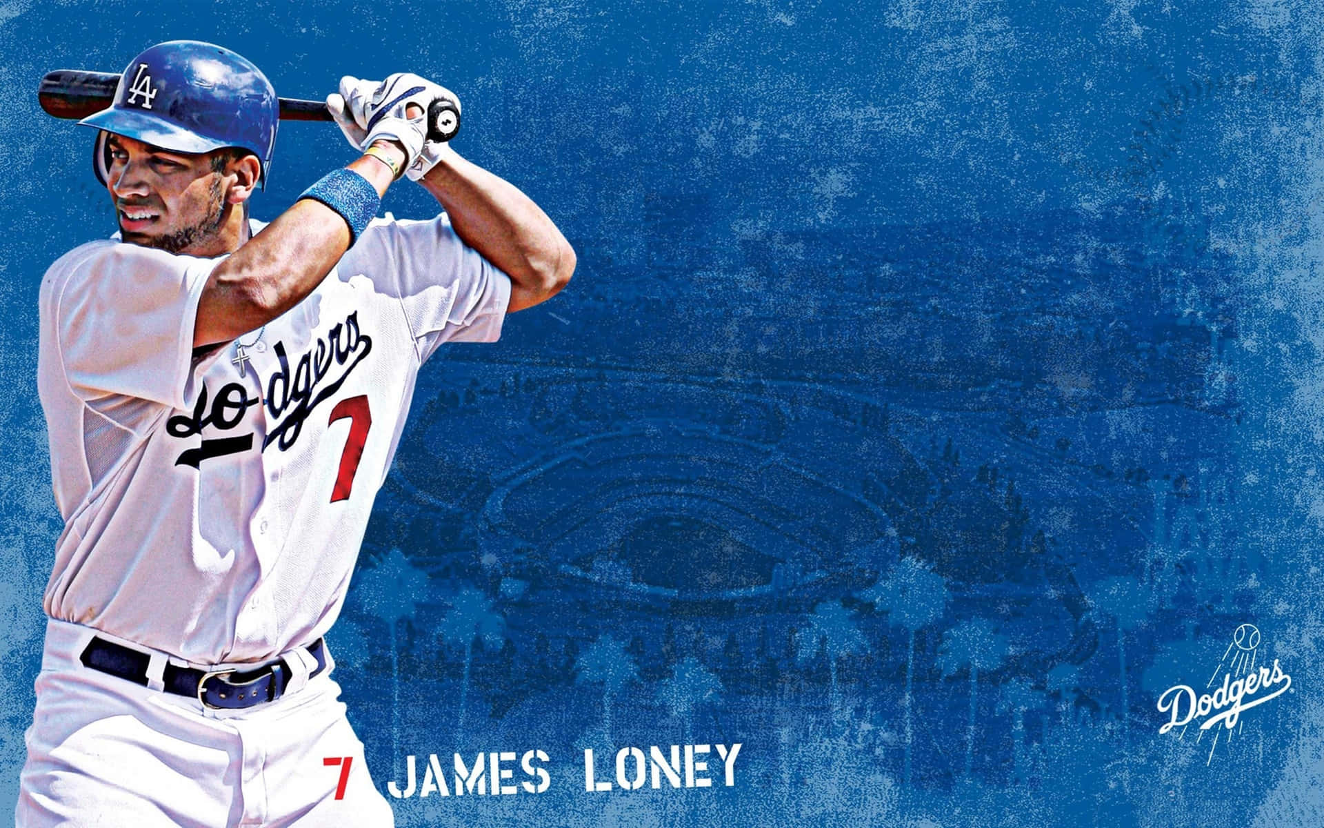 James Loney Dodgers Batting Stance Wallpaper