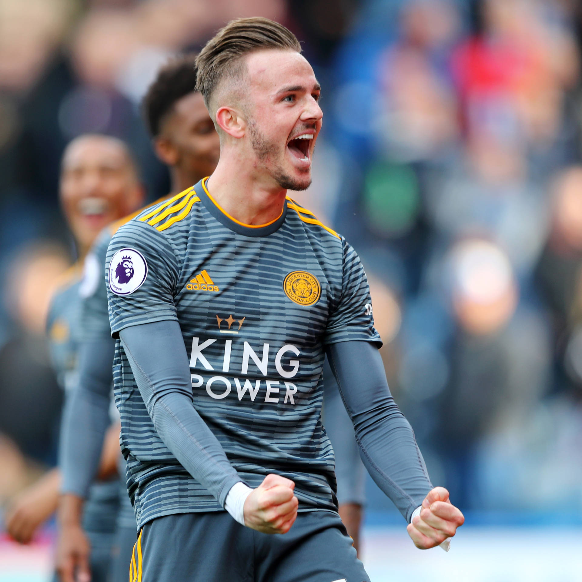 James Maddison Overly Excited Wallpaper