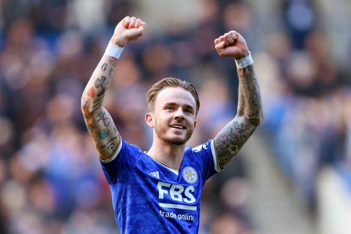 James Maddison Smiles At Fans Picture