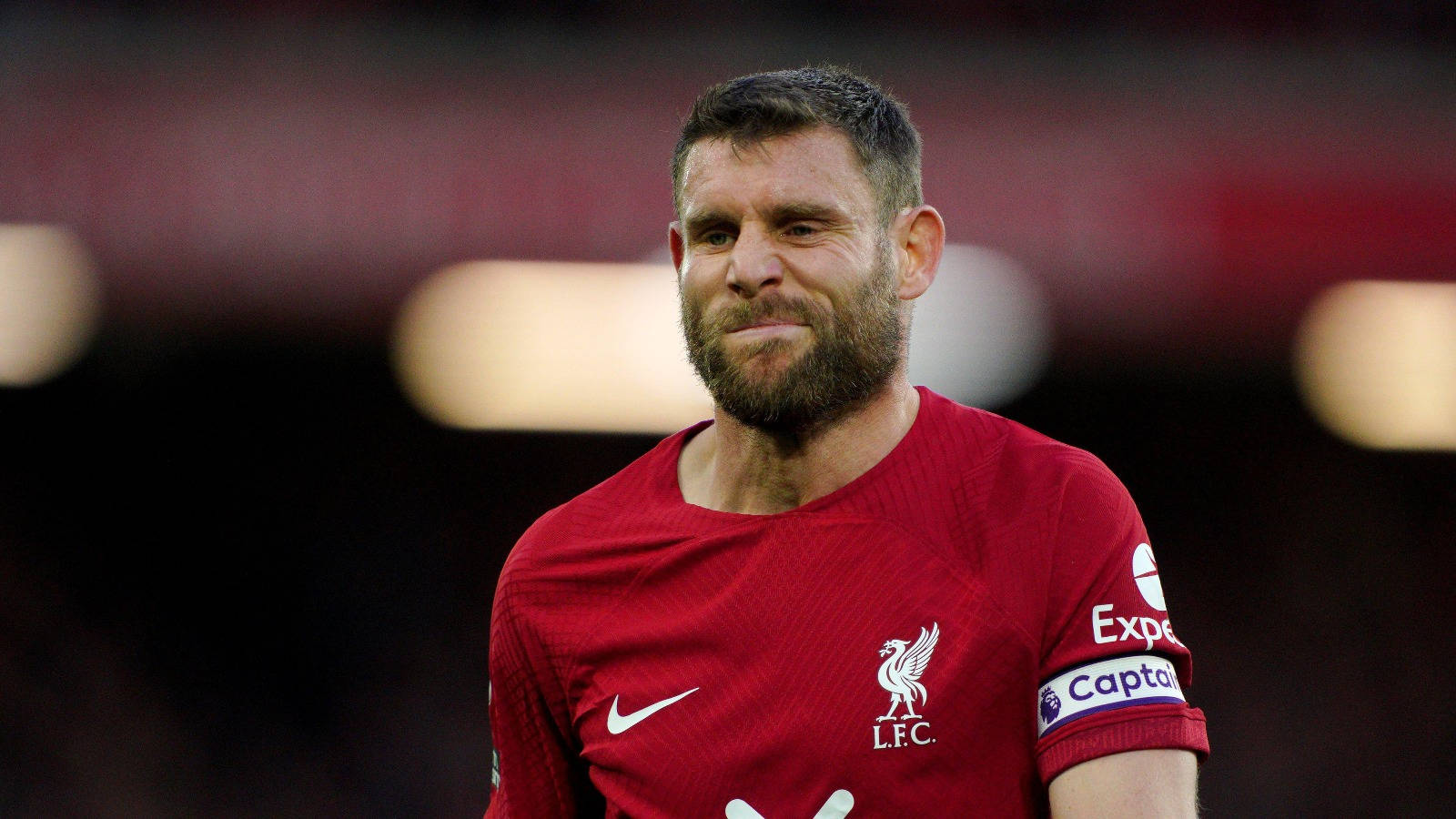 James Milner Looking Disappointed Wallpaper