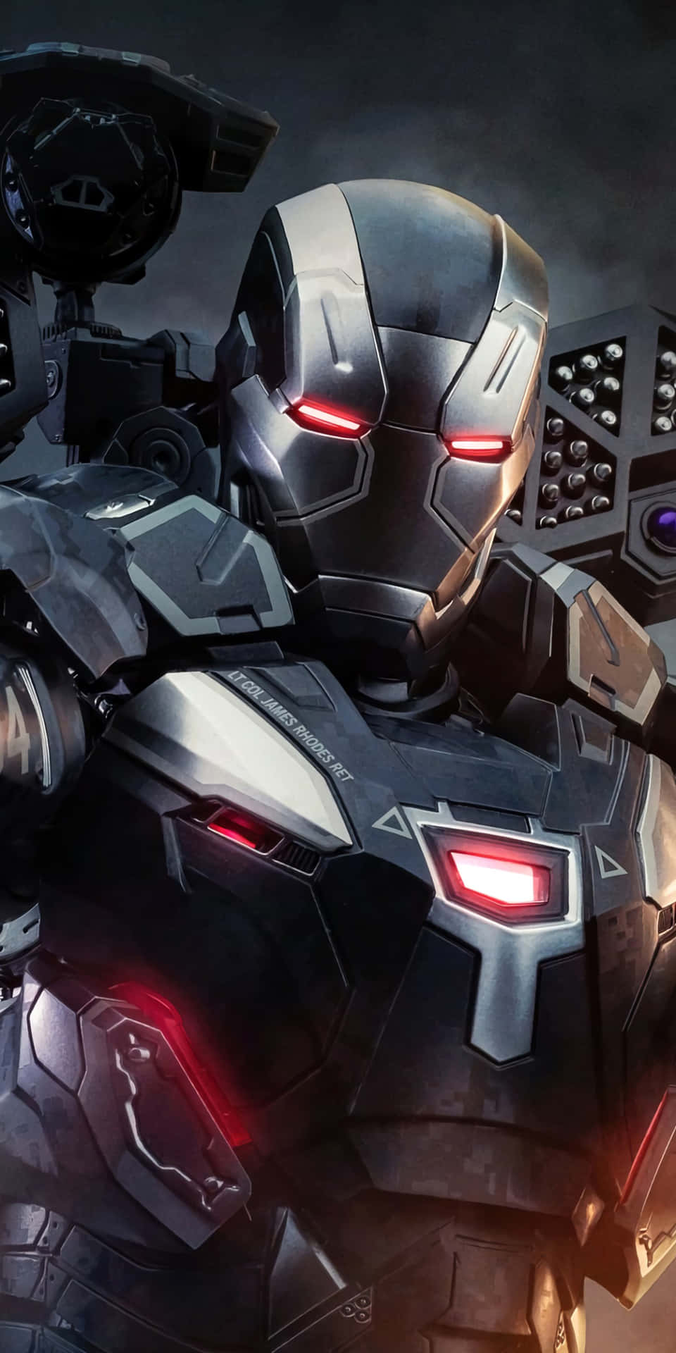 Iron Man-James Rhodes in Action Wallpaper