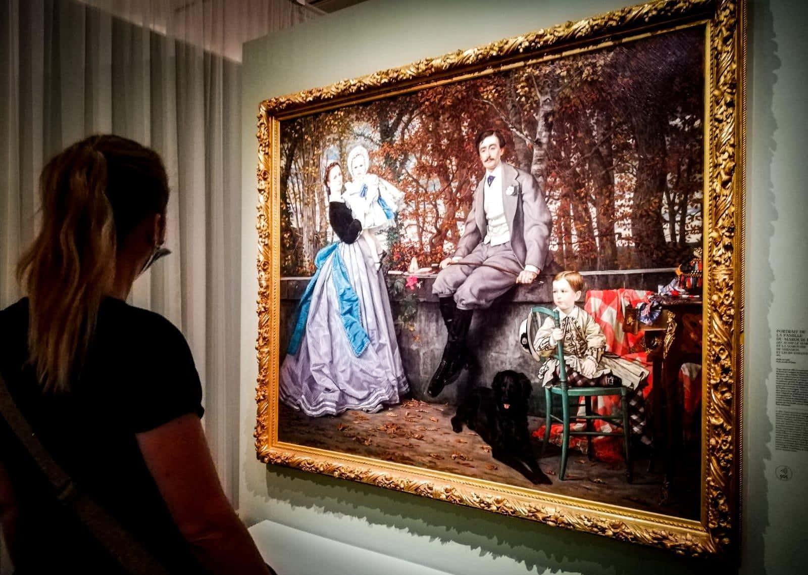 Exposiciónde James Tissot En El Museo De Orsay. Fondo de pantalla