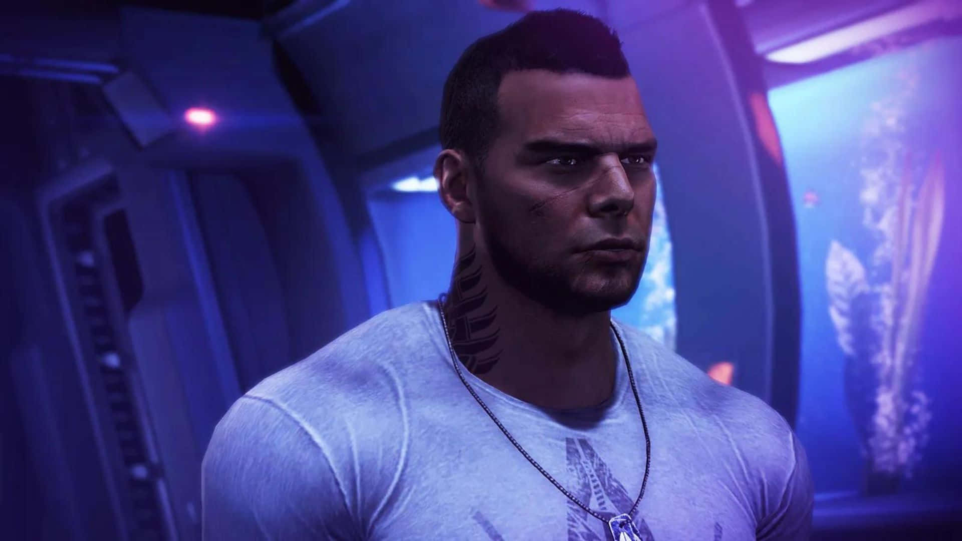 James Vega - A Formidable Force in the Mass Effect Universe Wallpaper