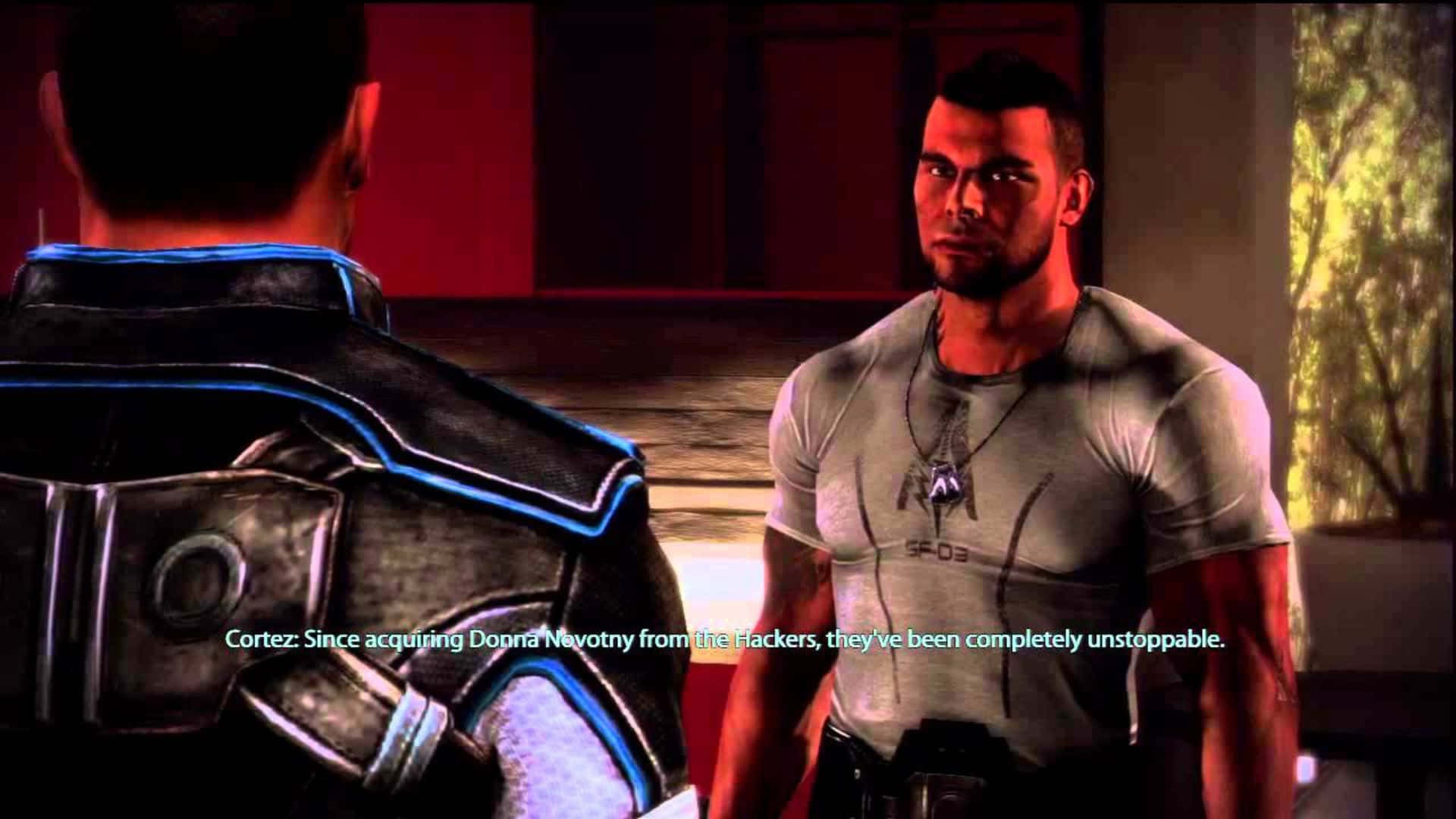 Commander James Vega - Mass Effect Wallpaper