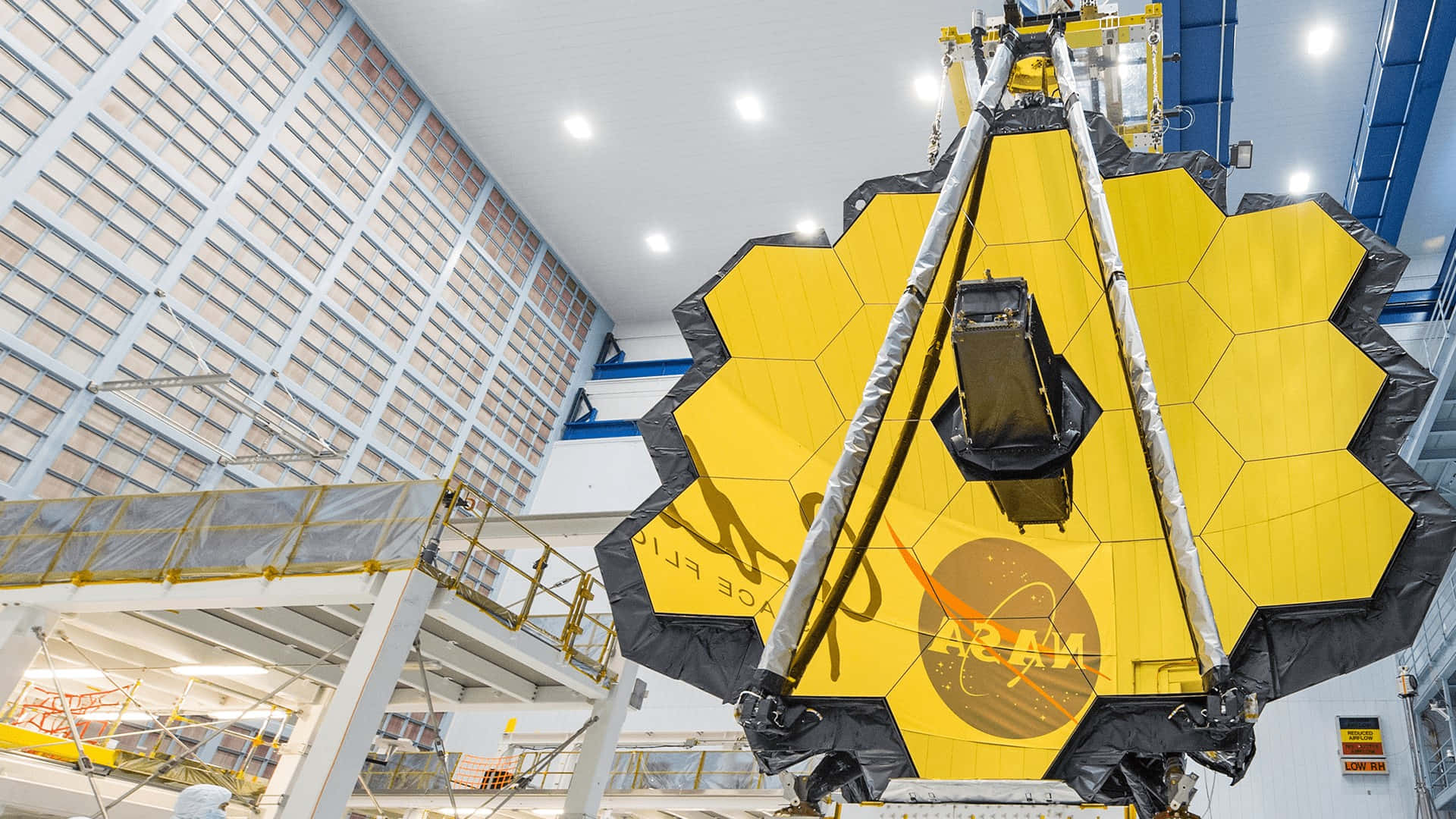 James Webb Space Telescope Mirror Assembly Wallpaper