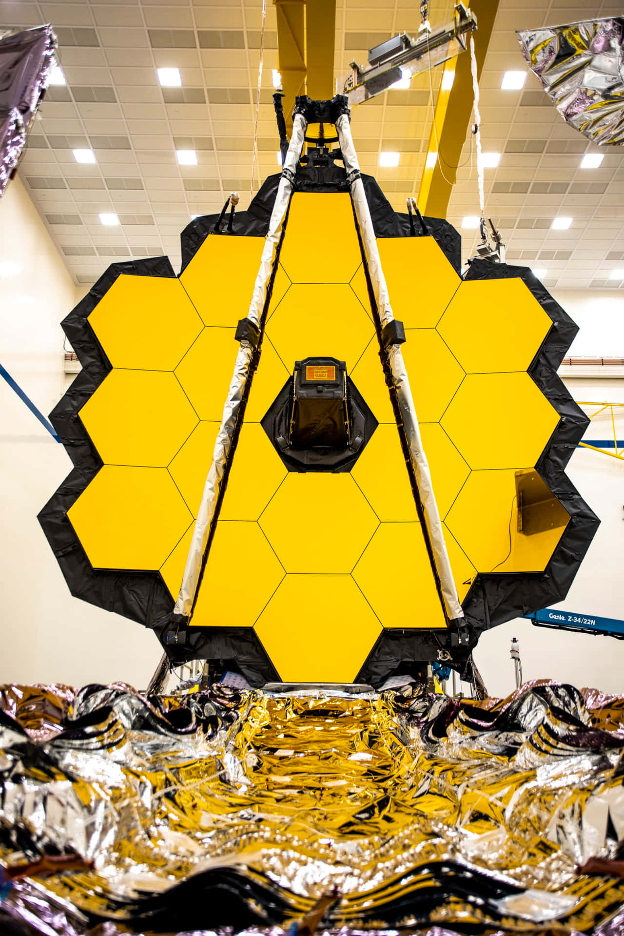 James Webb Space Telescope Mirror Assembly Wallpaper