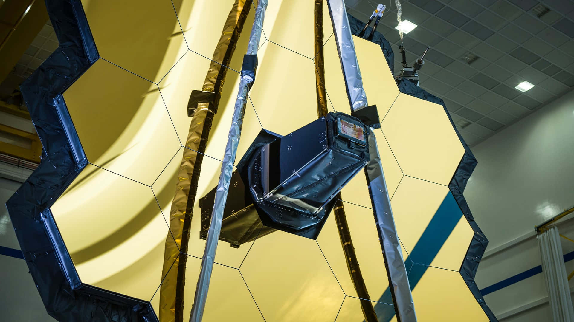 James Webb Space Telescope Mirror Segments Wallpaper