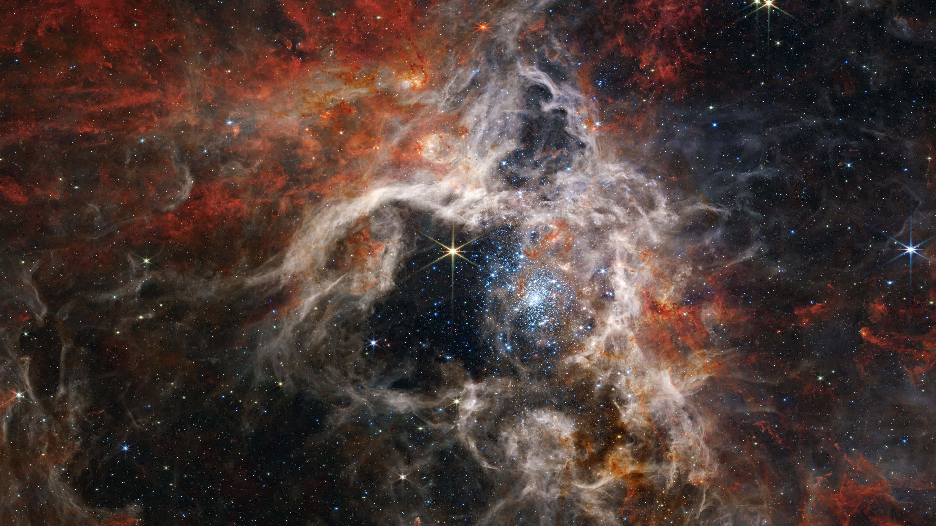 James Webb Telescope Structure Picture