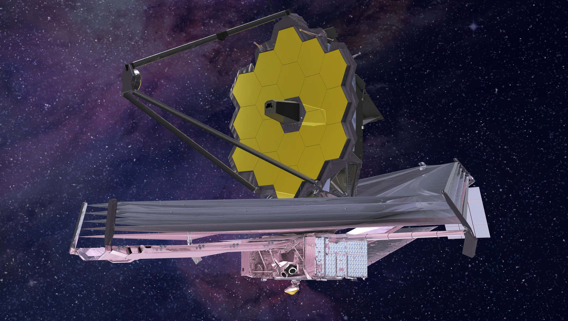 James Webb Teleskopt Gul Disc Billede