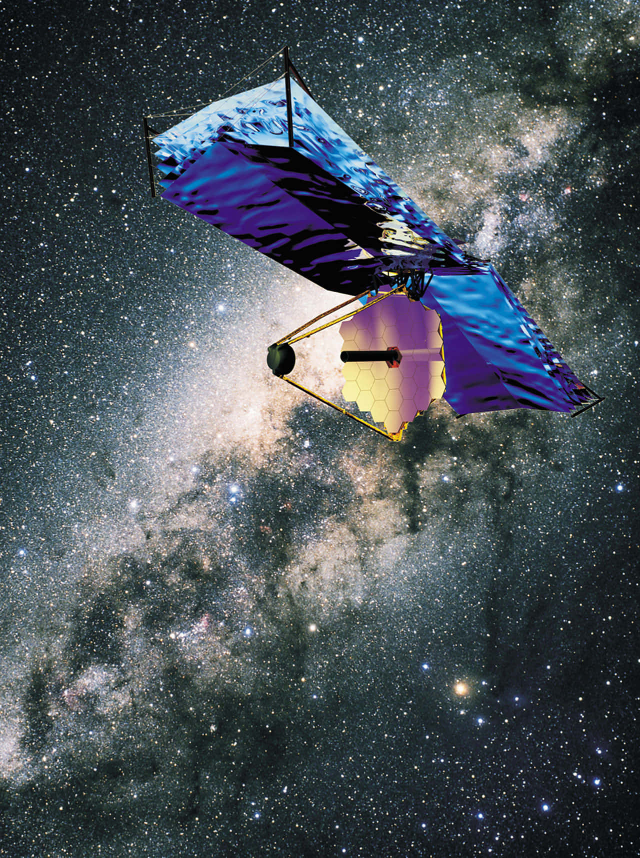 Forskellige fantastiske billed af James Webb-teleskopet