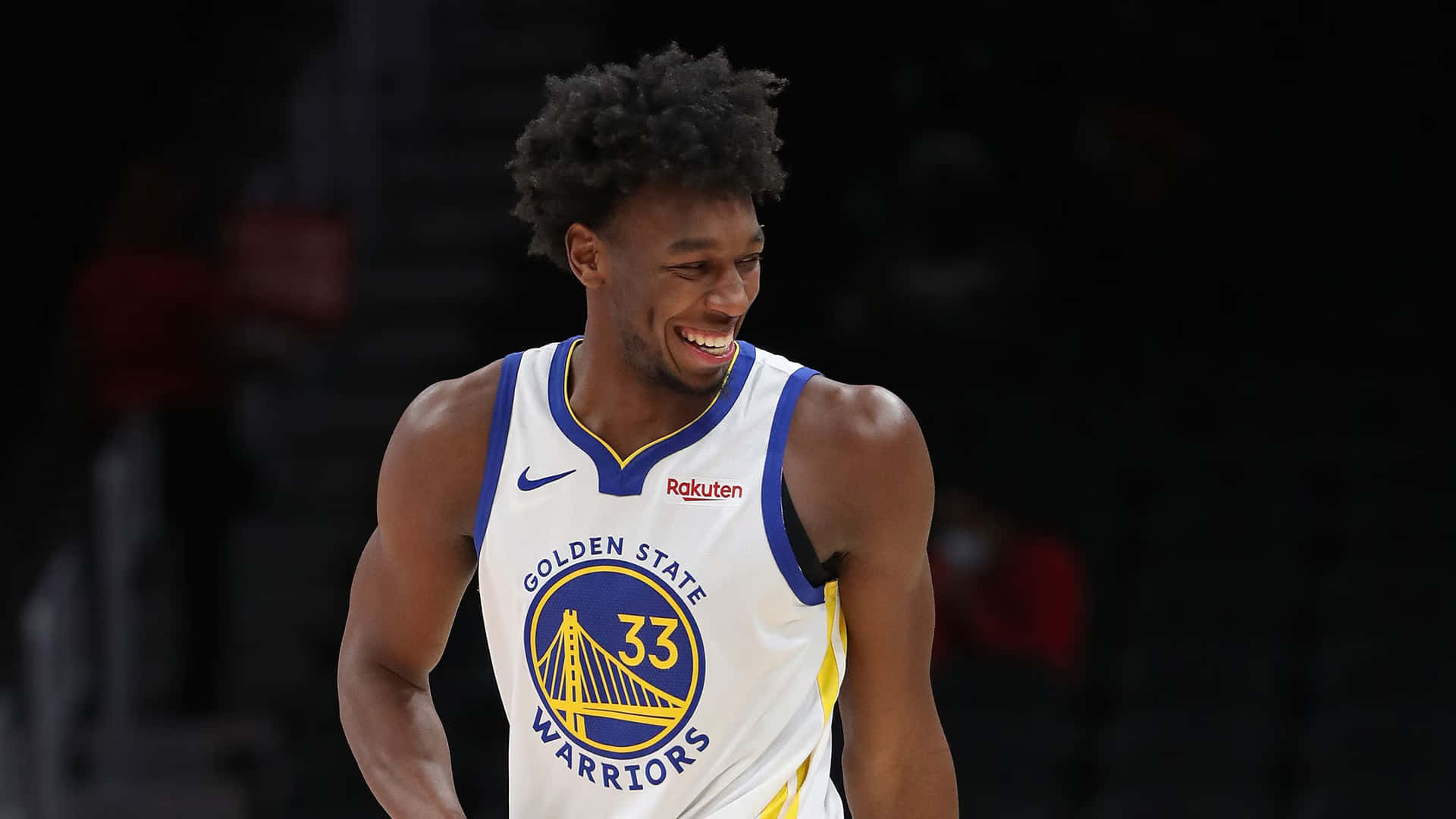 James Wiseman Golden State Warriors Smile Wallpaper