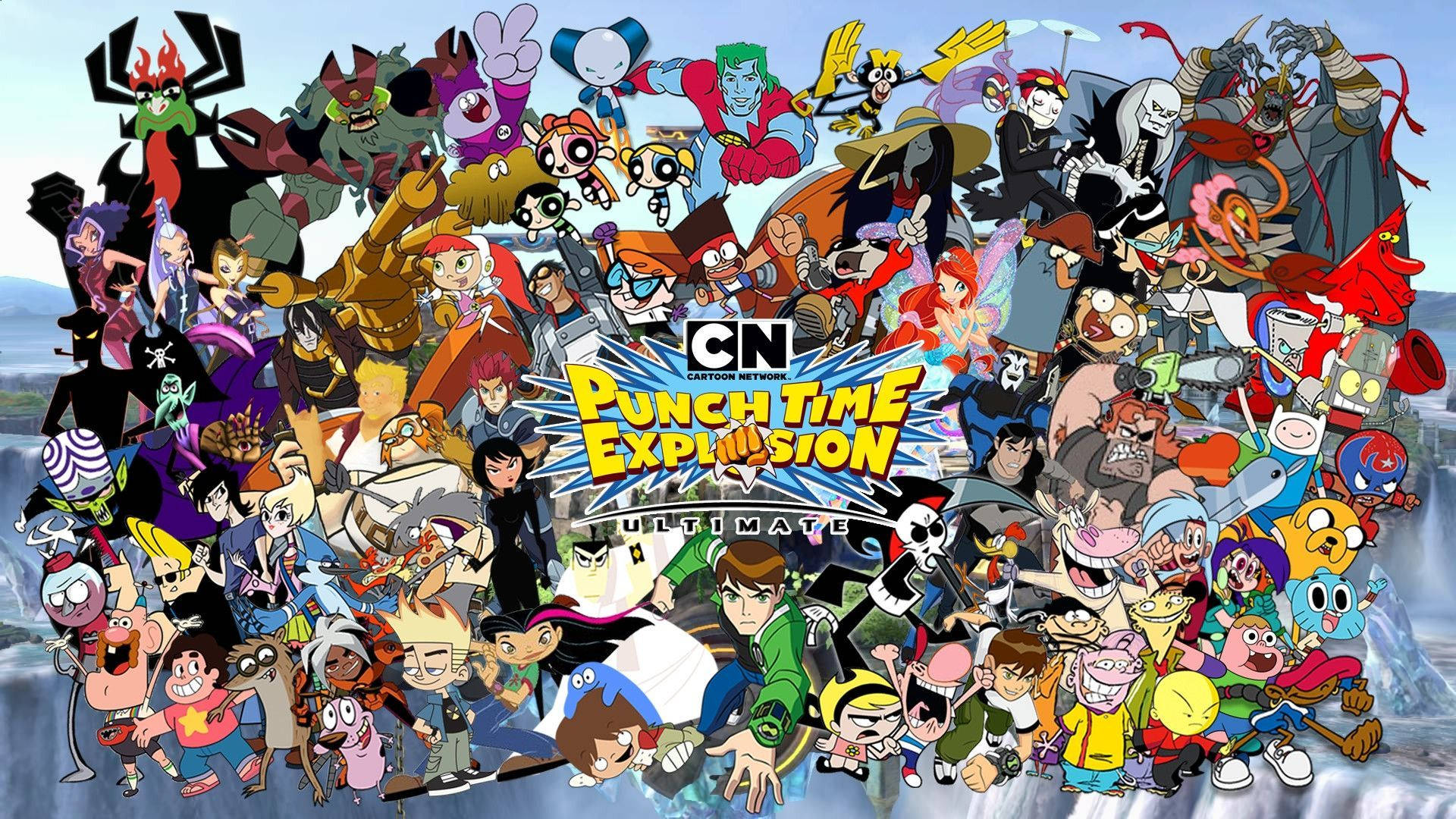 Download Jampacked Cartoon Network Characters Wallpaper 
