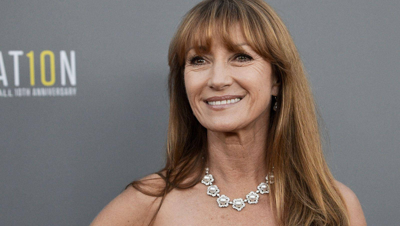 Jane Seymour Wearing A Statement Necklace Picture