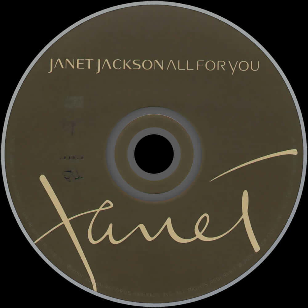 Janet Jackson All For You C D PNG