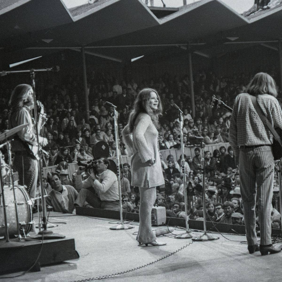 Janisjoplin En El Festival De Monterey Pop. Fondo de pantalla