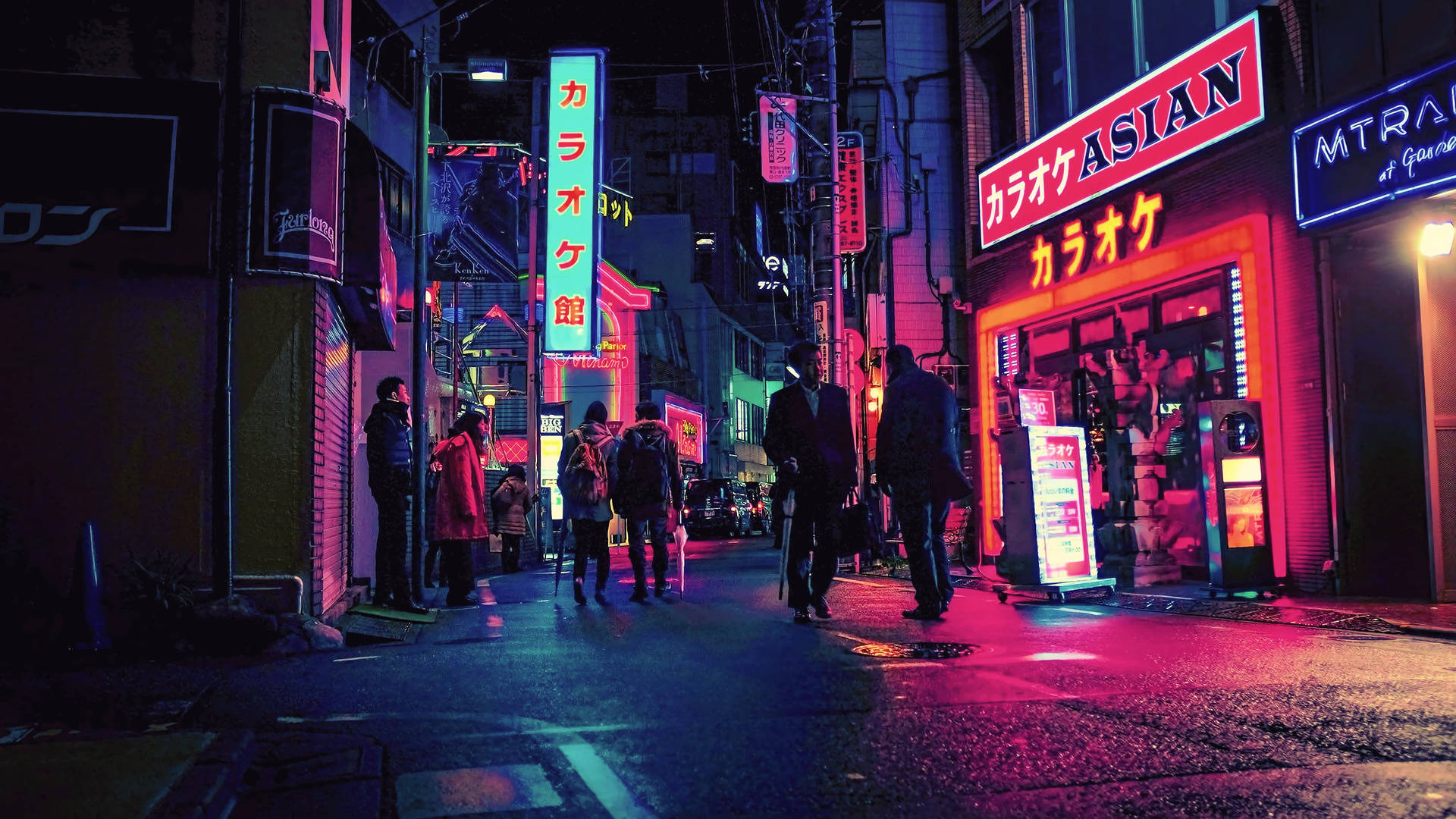 Japan 4k Neon Lights Picture