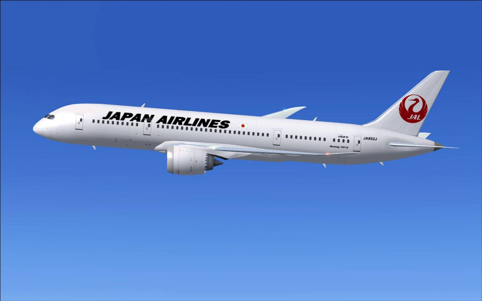Japan Airlines Blue Clear Wallpaper
