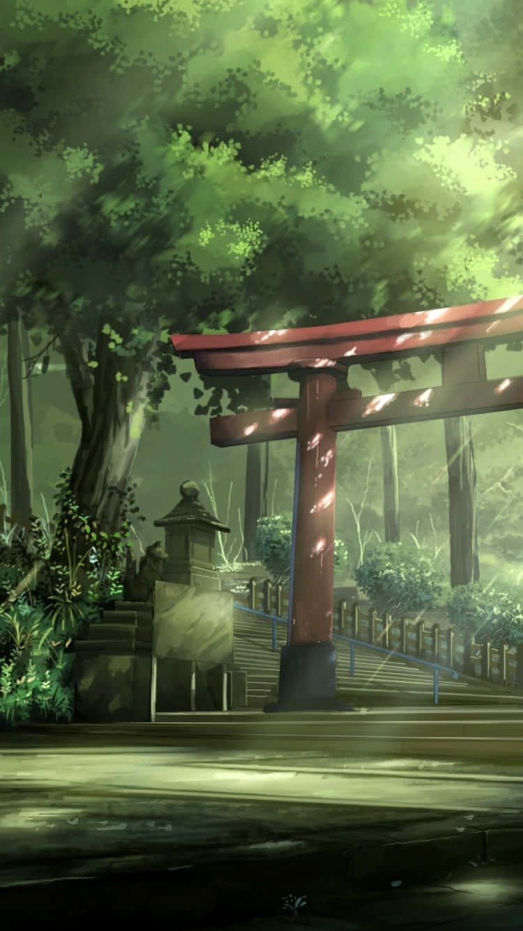 Japan Anime Awesome Nature Background