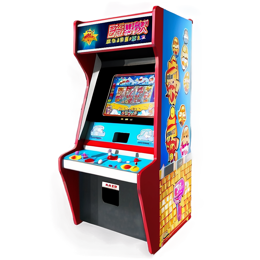 Japan Arcade Game Machine Png Cii47 PNG