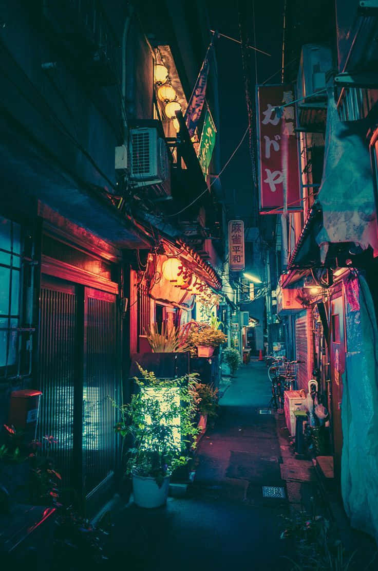 'distopíafuturista En Tokio' Fondo de pantalla