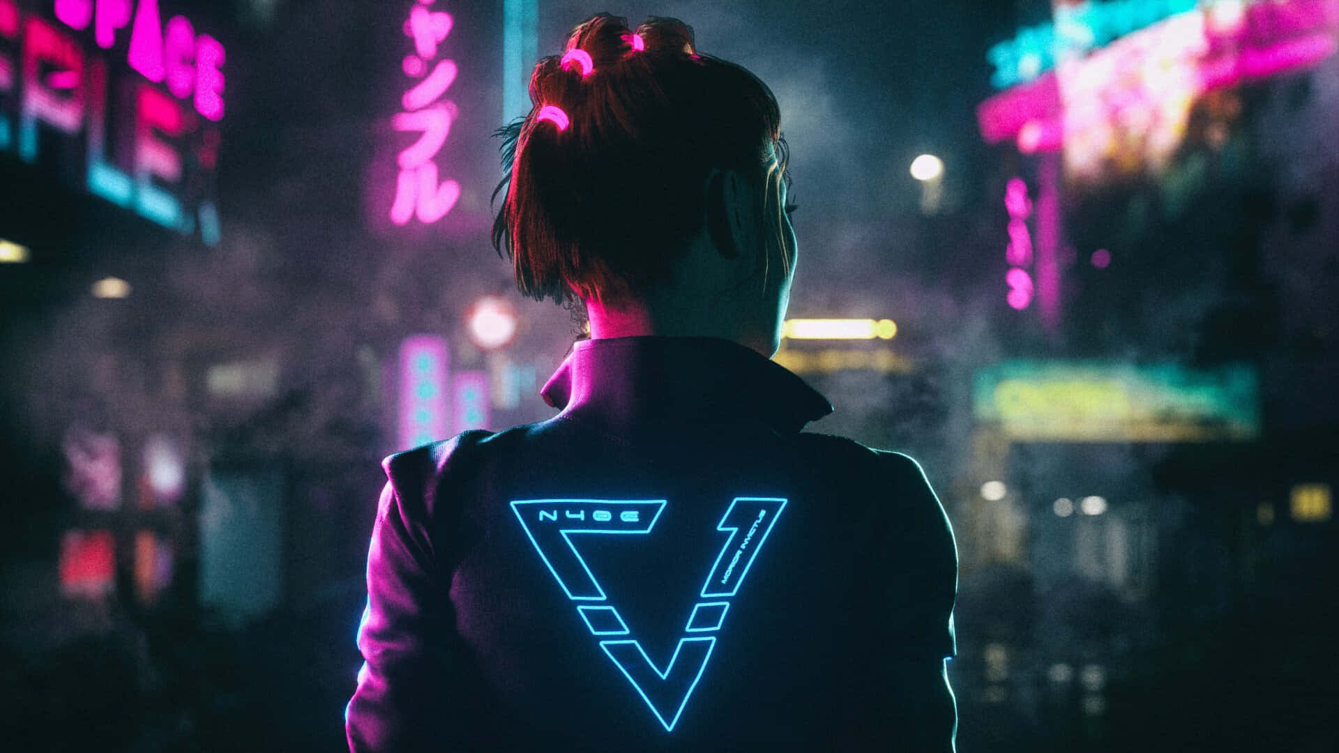 "Explore the future of Japan with a cyberpunk twist." Wallpaper