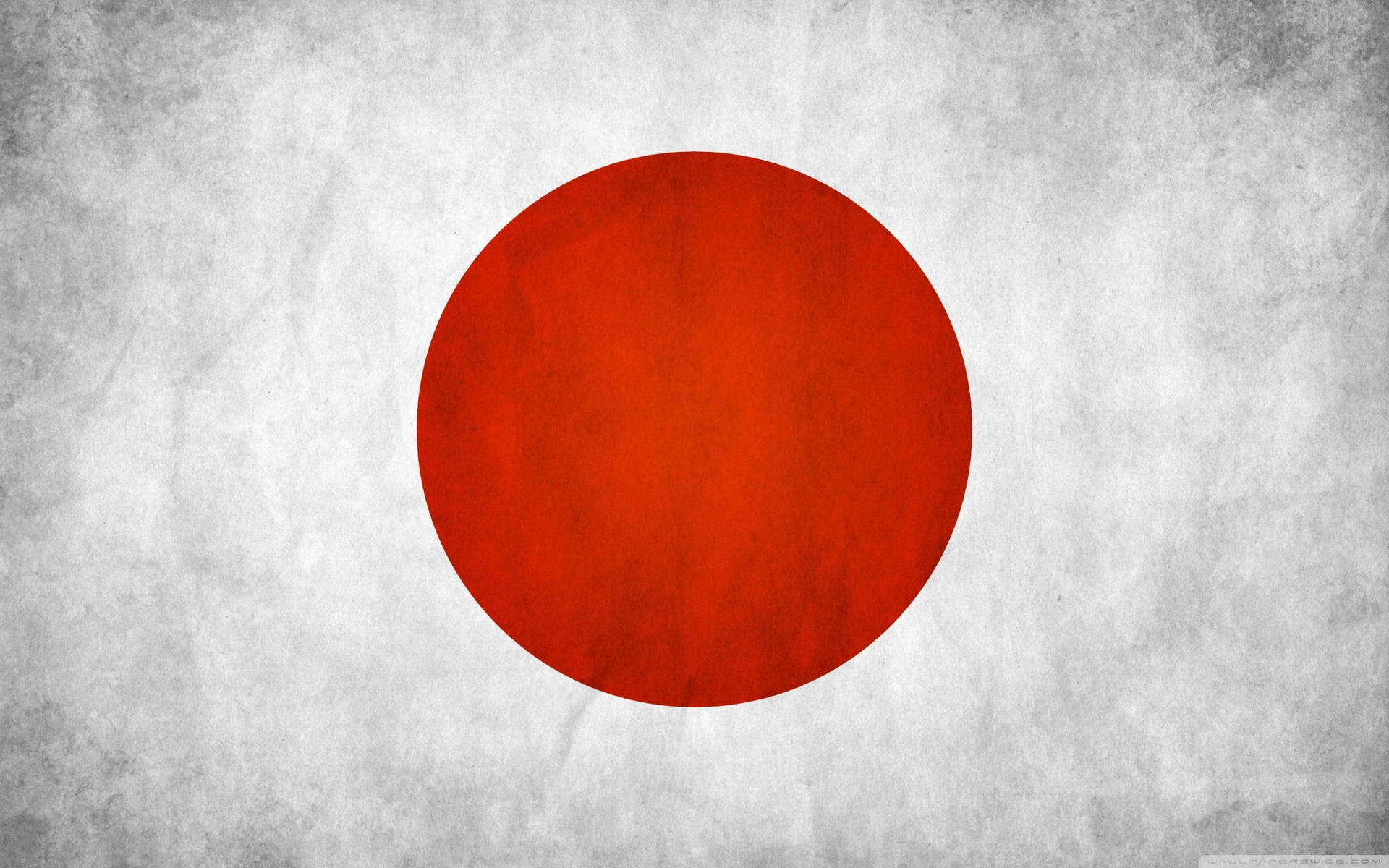Japansflagga I En Gråaktig Scen. Wallpaper