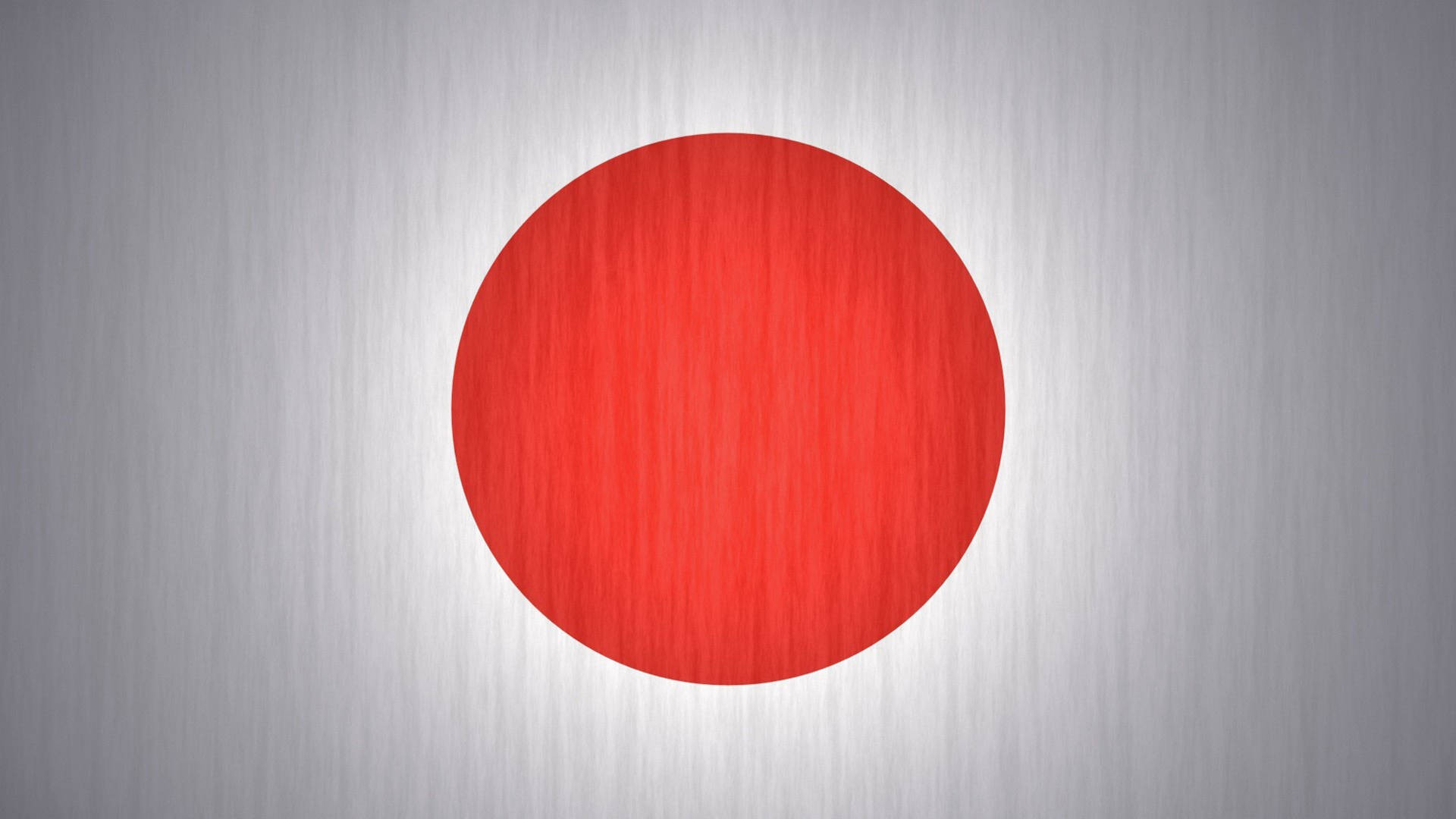 Japan Flag Med Børstet Grå Baggrund Wallpaper