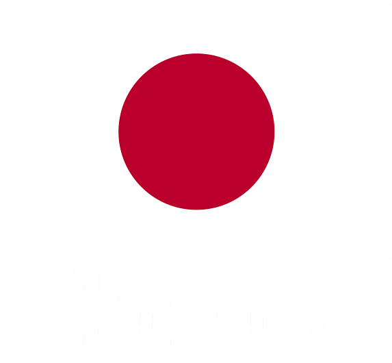 Japan Flagand Country Name PNG