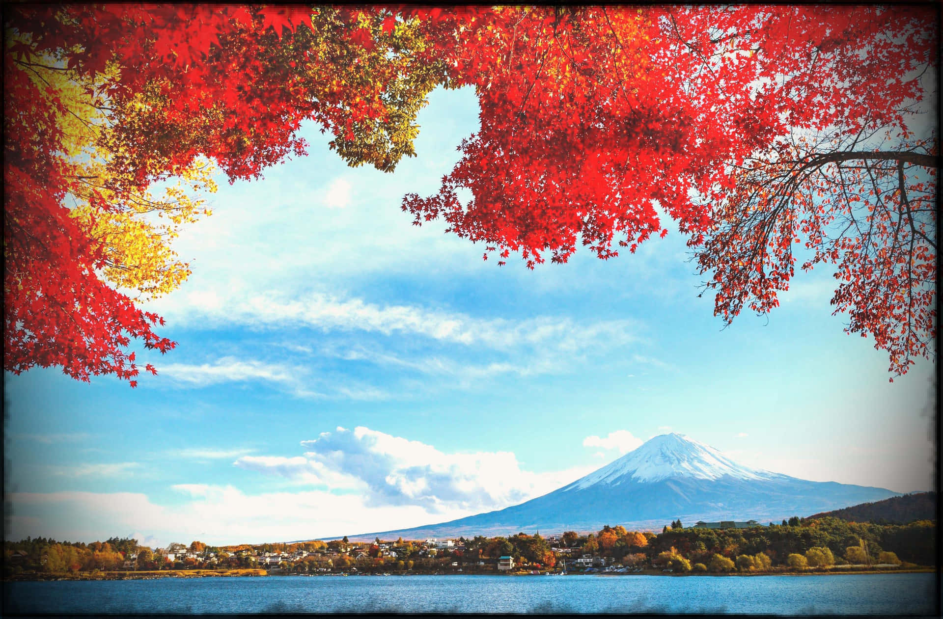 Uendelige udsigter til sublime skønhed i Japan Wallpaper