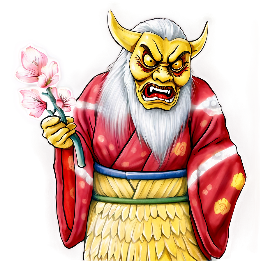 Japan Yokai Spirits And Demons Png Alj18 PNG