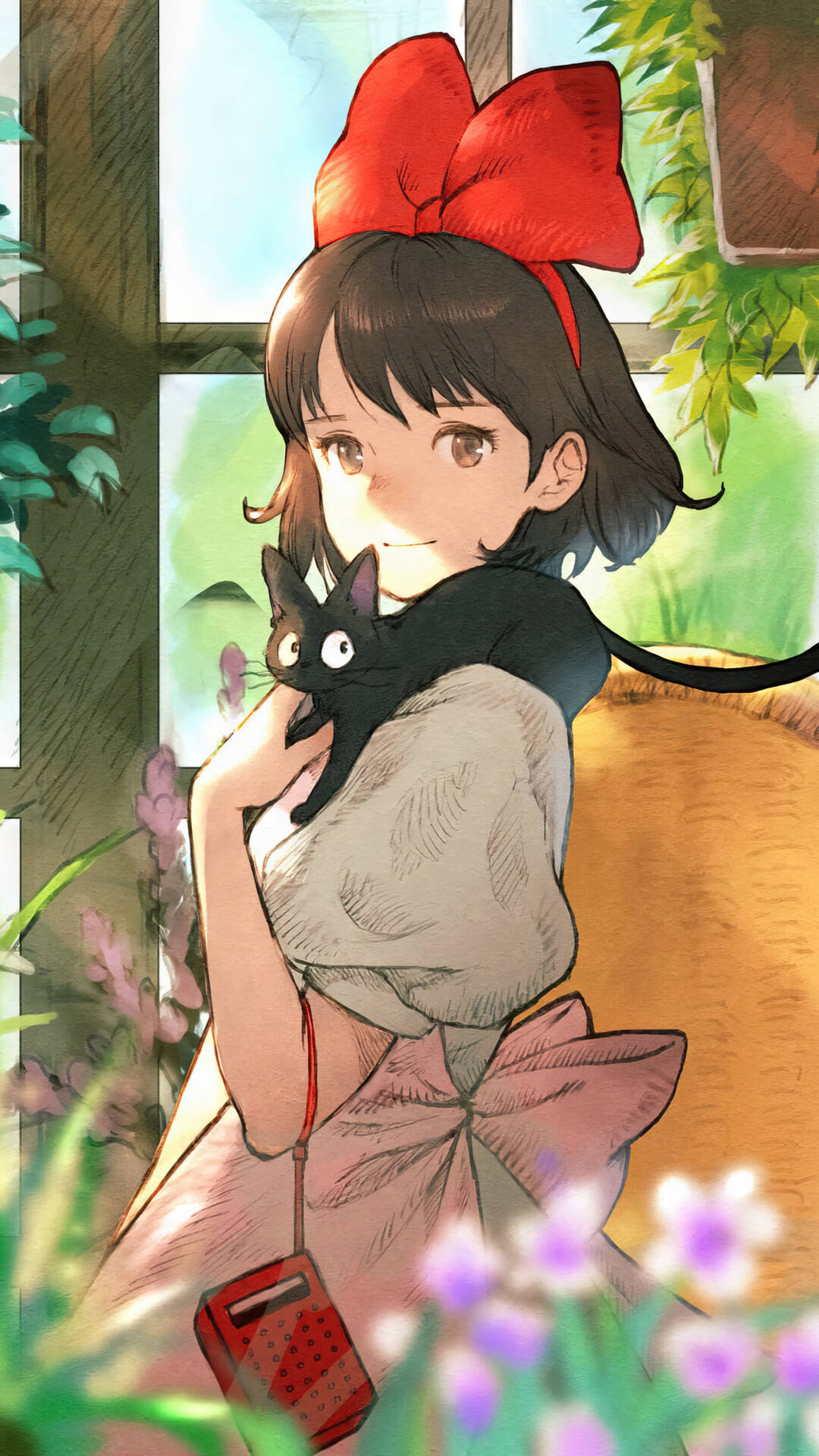 Japanese Aesthetic Iphone Kiki's Delivery Service Wallpaper
