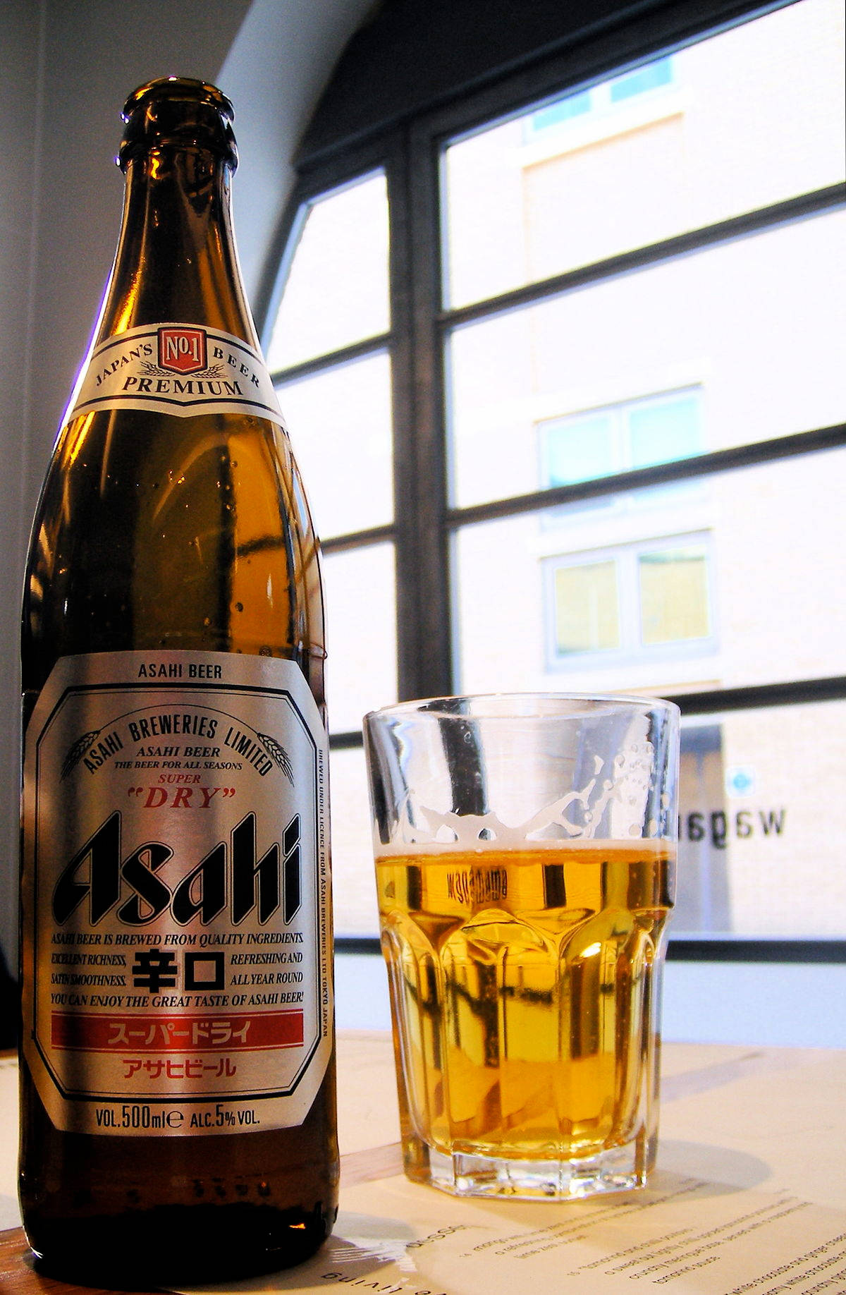 Japanese Beermaker Asahi Super Dry Picture