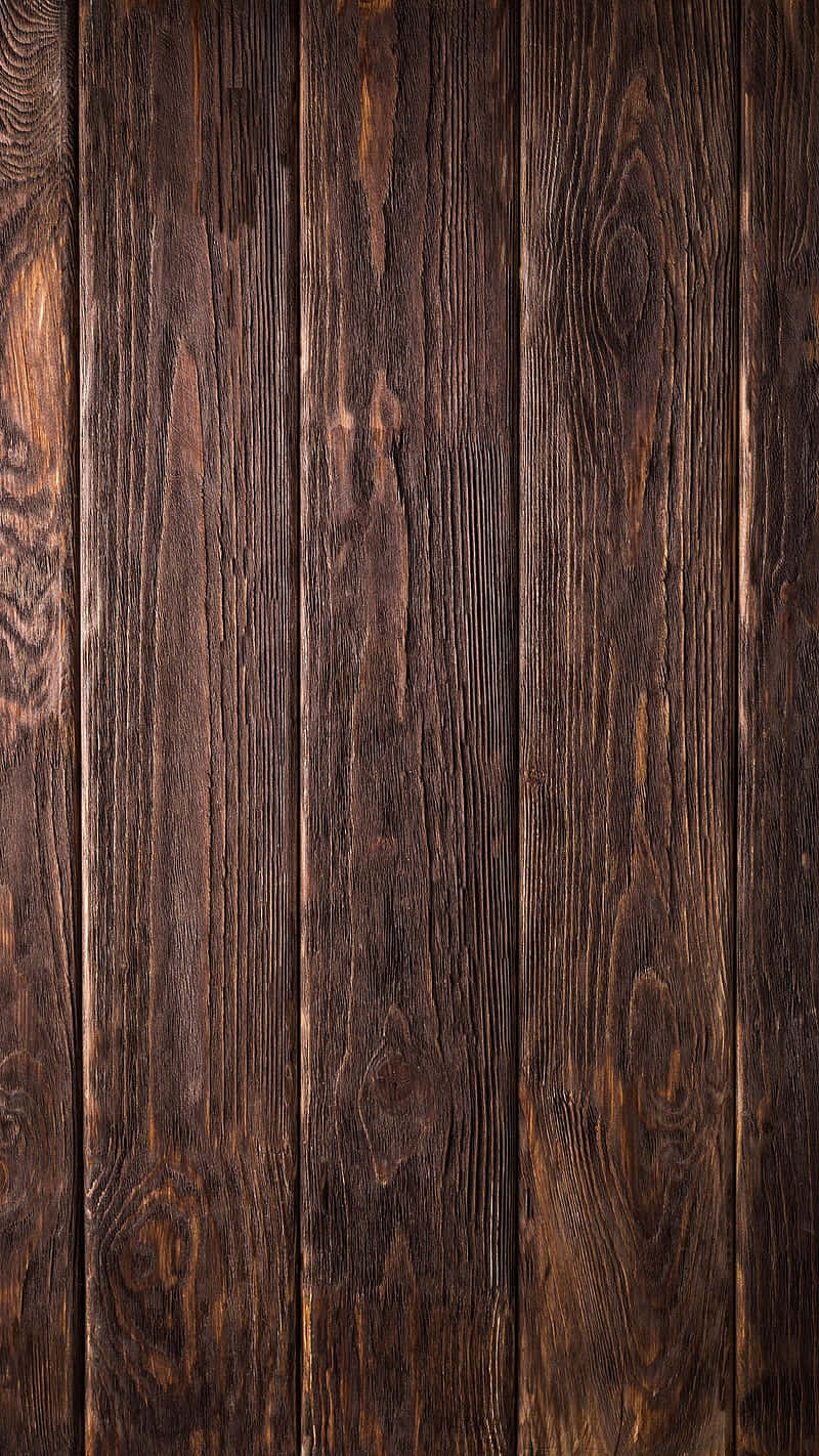 Japanese Dark Pine Wooden Background Wallpaper