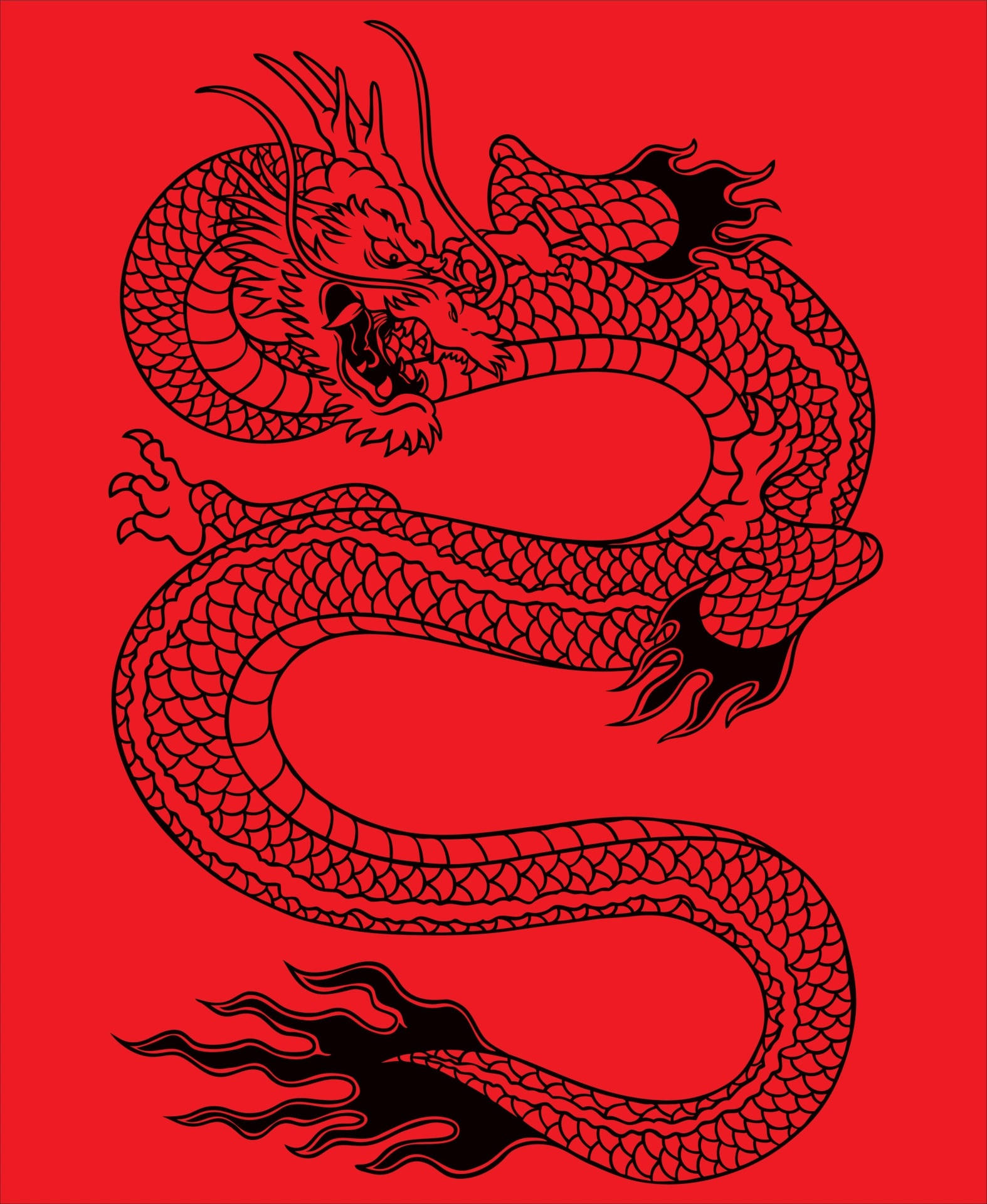 dragon phone wallpapers colorful background | Tatuaggi di draghi, Tatuaggi  di drago giapponese, Idee per tatuaggi