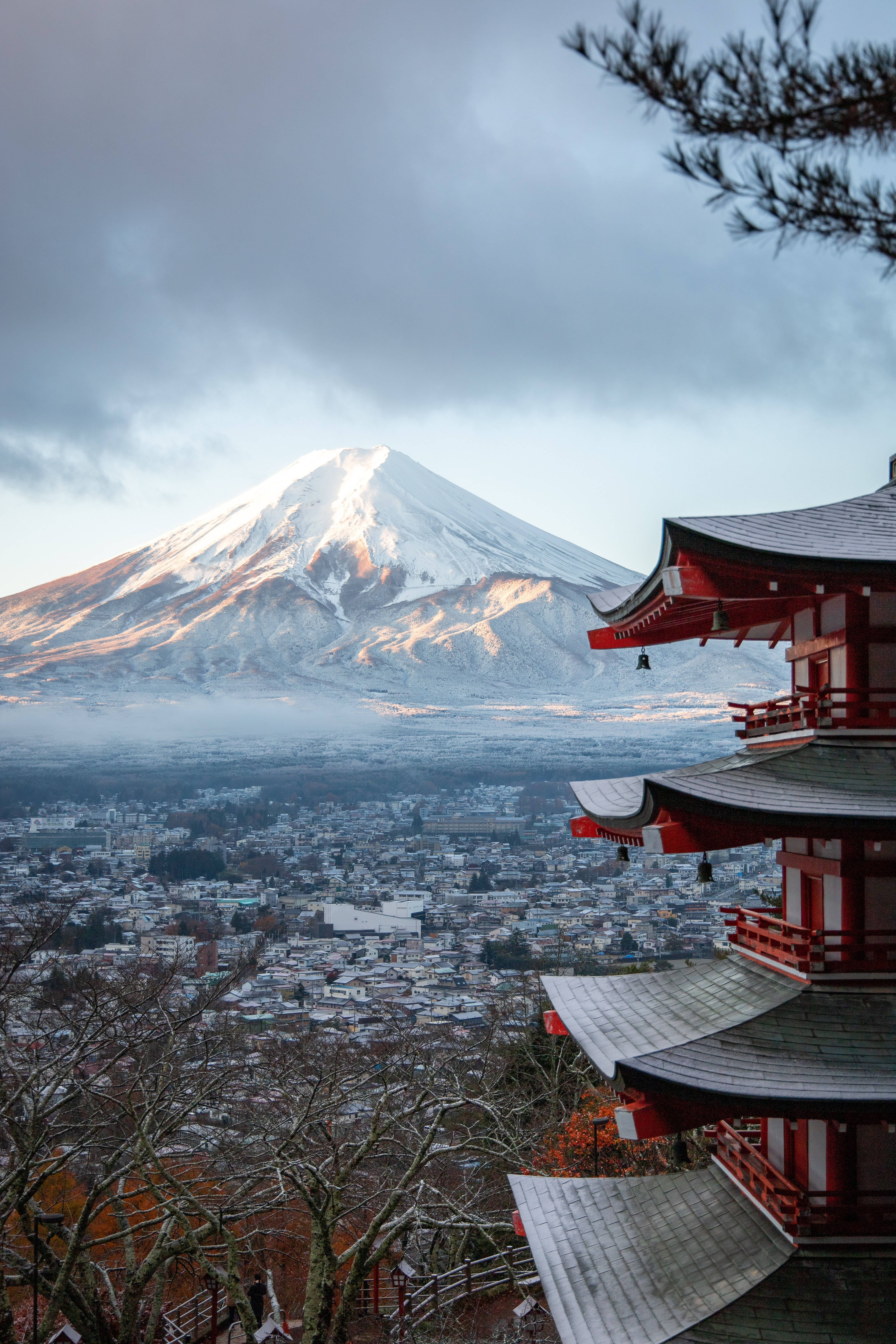 Japanese Hd Mount Fuji Snow Peak Wallpaper