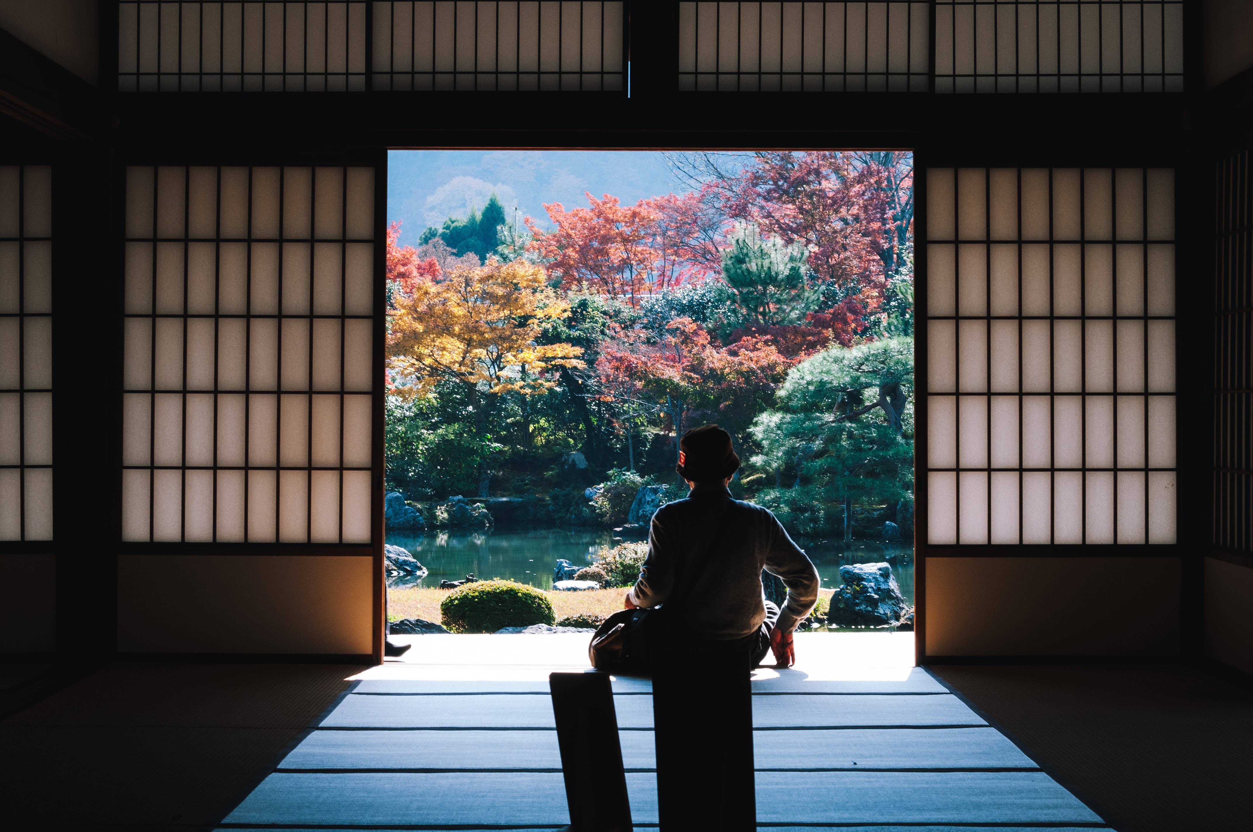 Japanese Hd Traditional Room Silhouette Picture