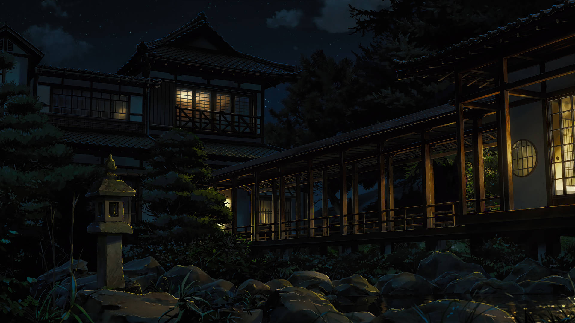 Japanese House From Your Name 4k Background