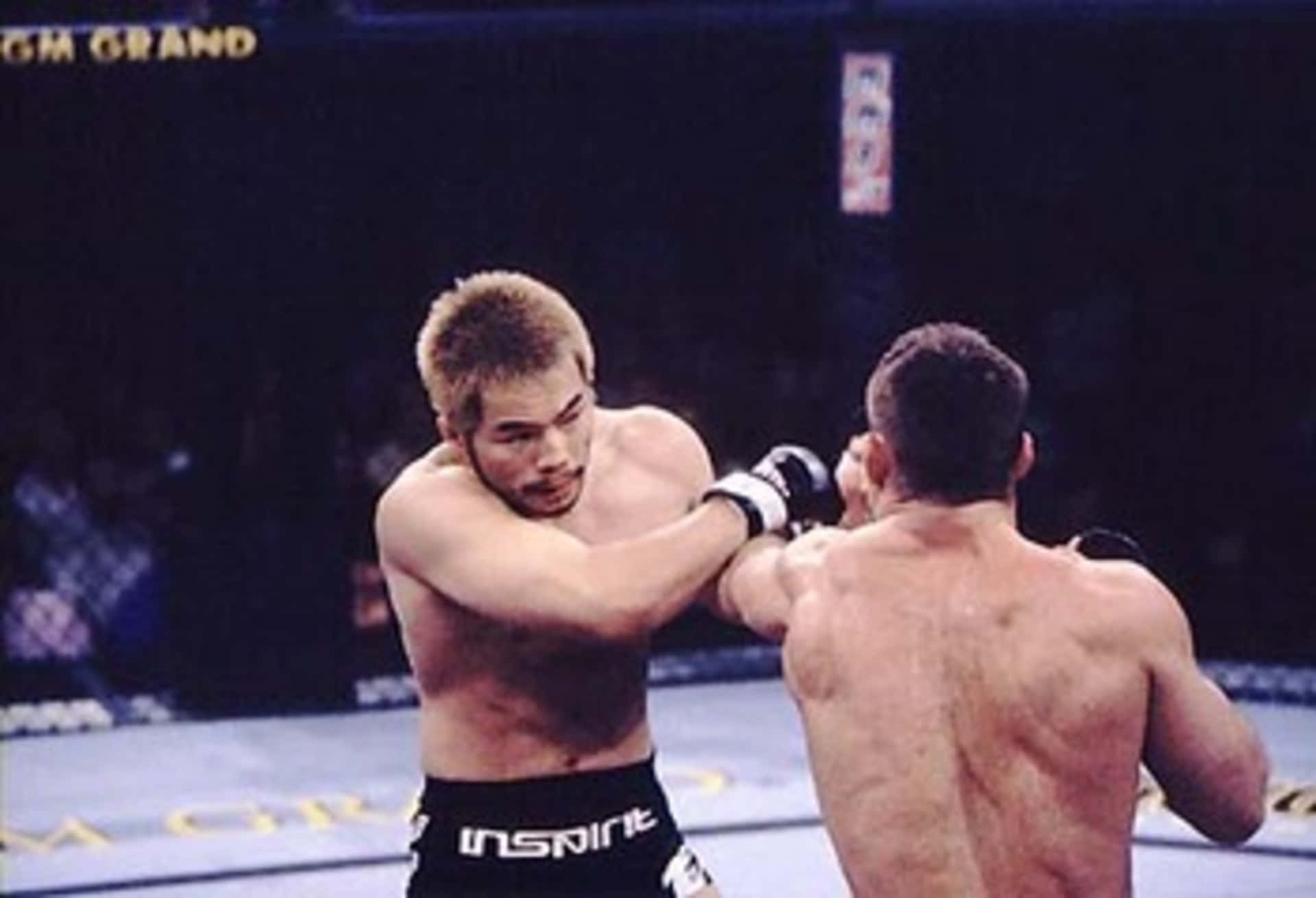 Japansk MMA-kæmper Hayato Sakurai Versus Matt Hughes Wallpaper