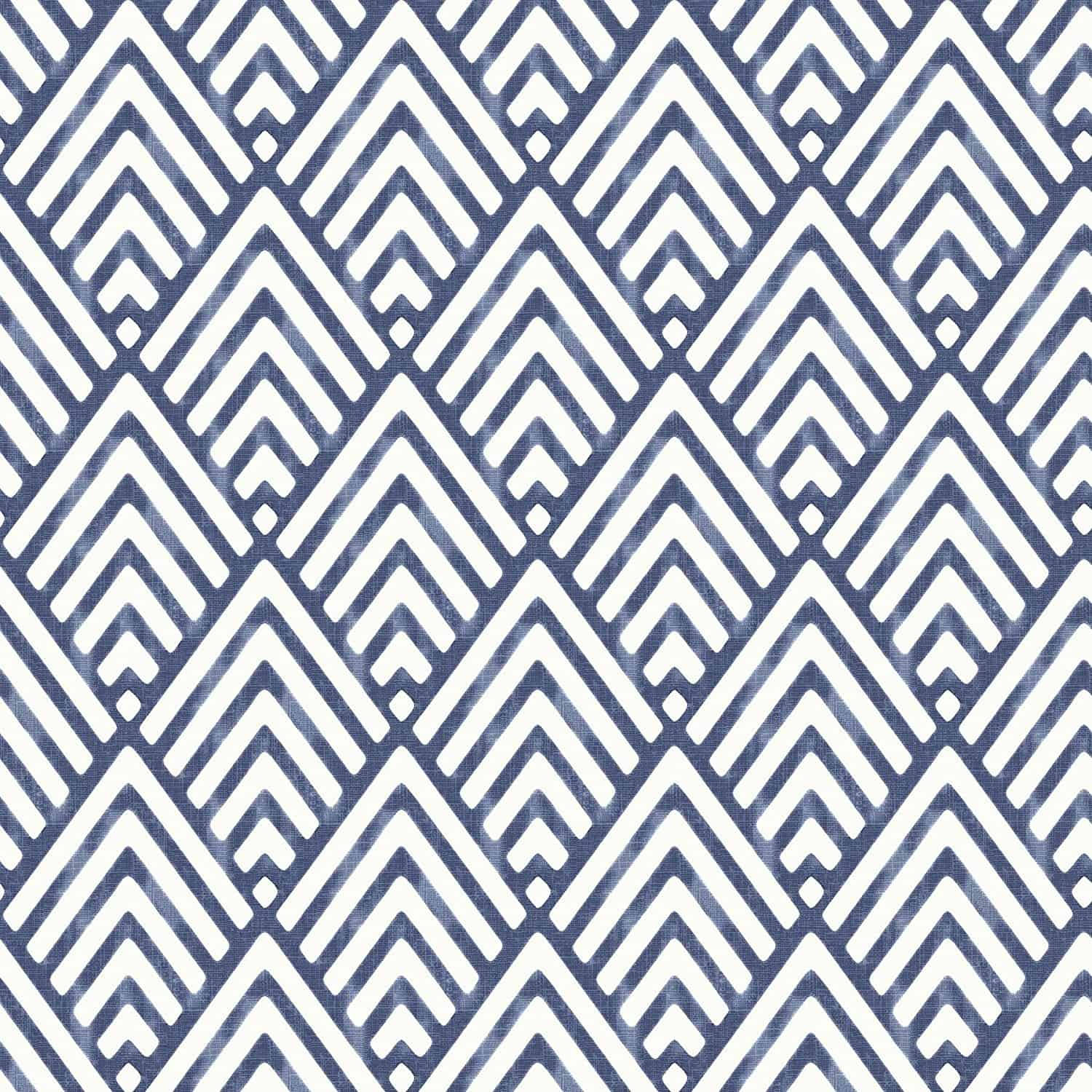 Japanese Mountains Triangle Pattern Wallpaper