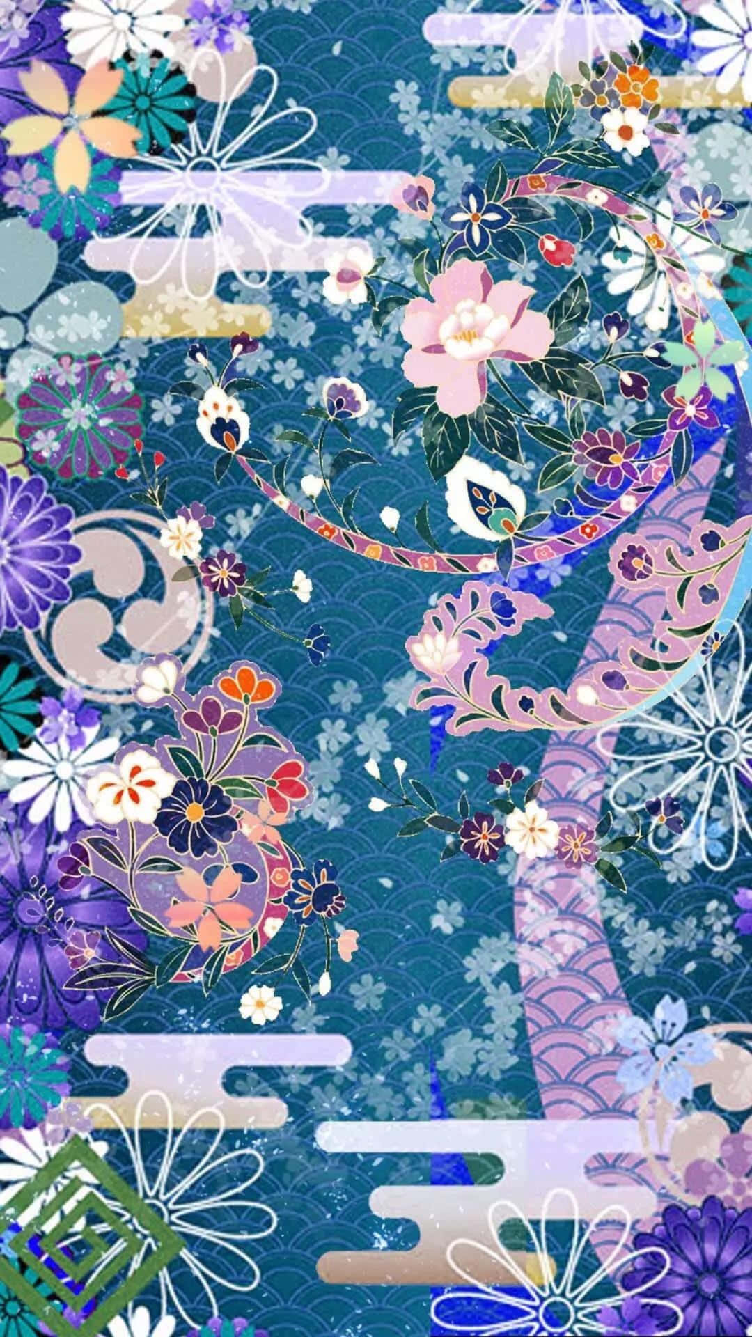 Hi-Tech and convenient, stylish Japanese phone Wallpaper