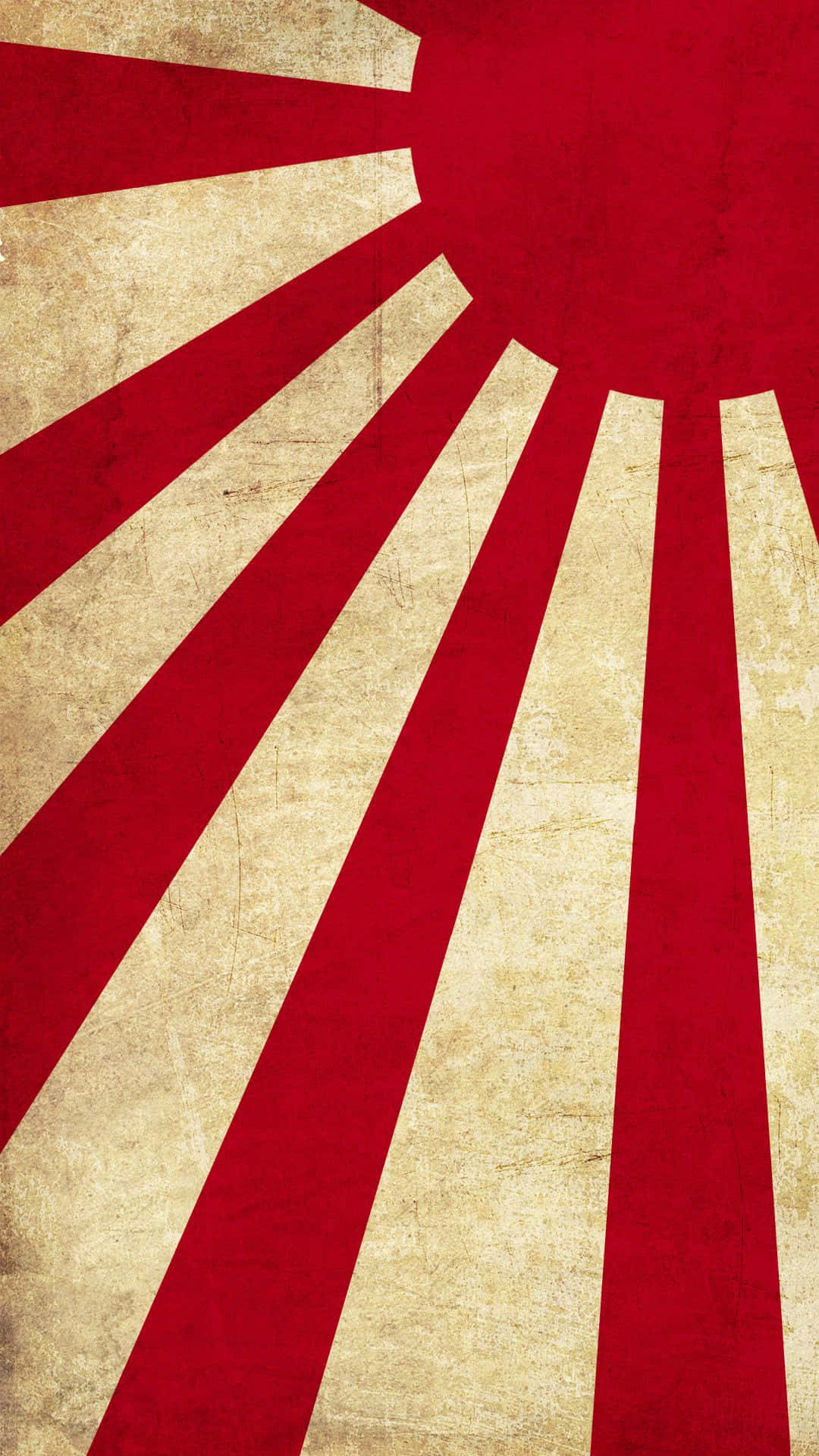 A Red And White Flag Wallpaper