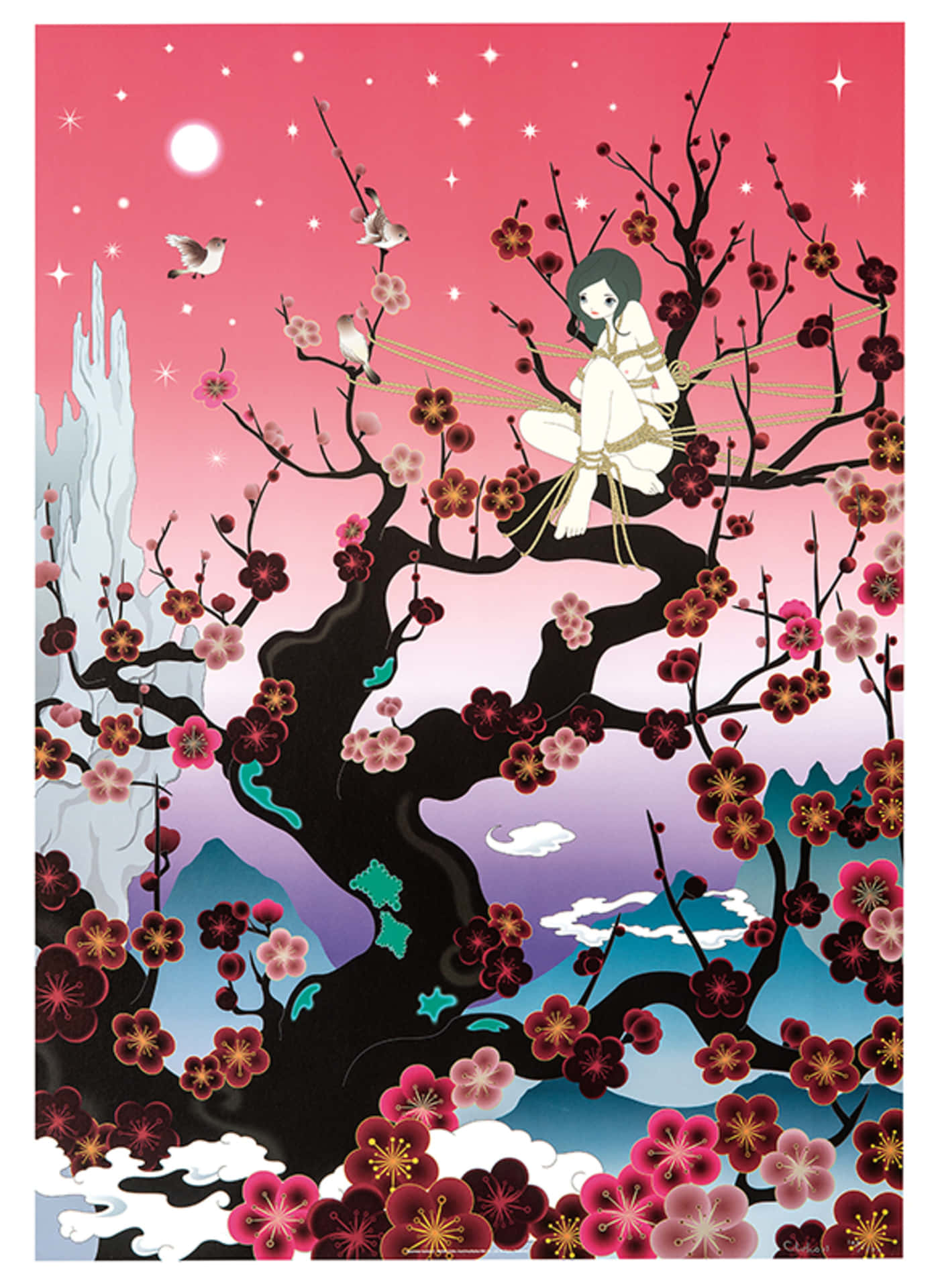 Vibrant Japanese Pop Art Wallpaper Wallpaper