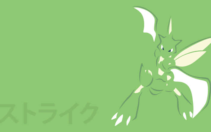 Dibujode Scyther Japonés Fondo de pantalla