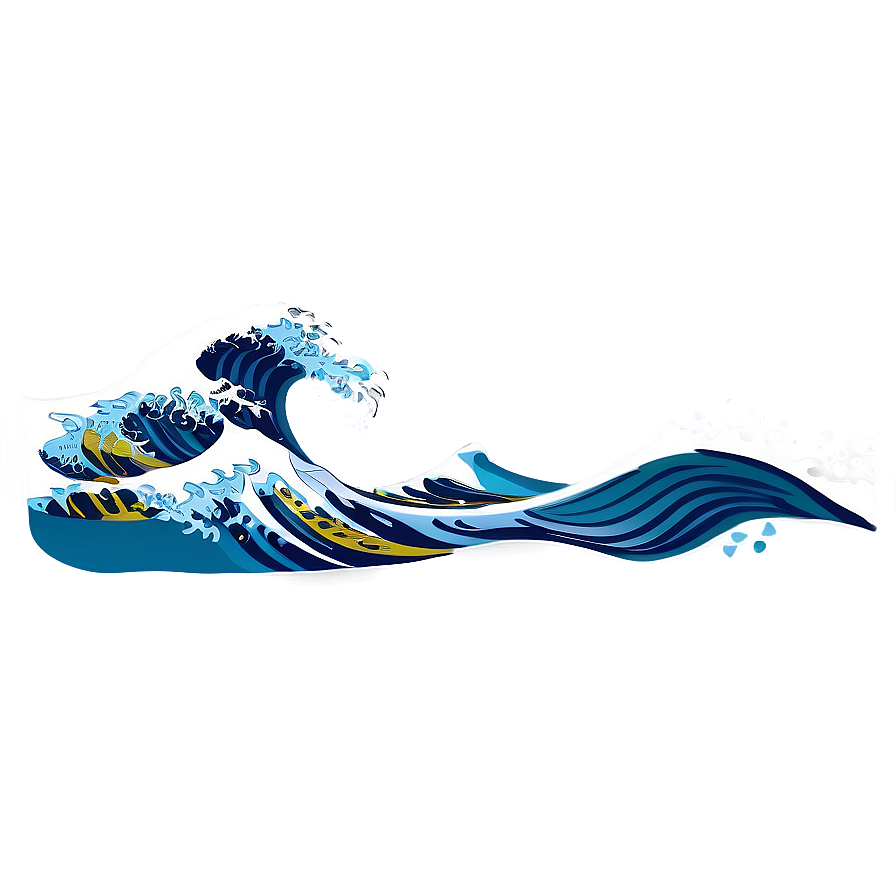 Japanese Sea Wave Png 58 PNG