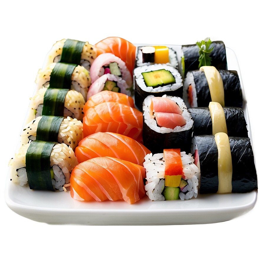 Download Japanese Sushi Selection Png 86 | Wallpapers.com