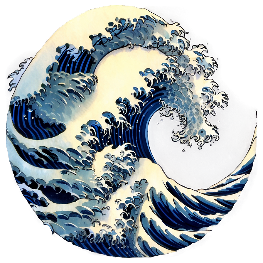 Japanese Wave A PNG