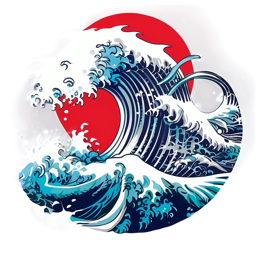 Japanese Wave C PNG